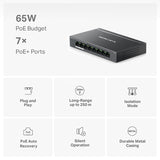 MS108GP Mercusys 8-Port Gigabit Desktop Switch with 7-Port PoE+