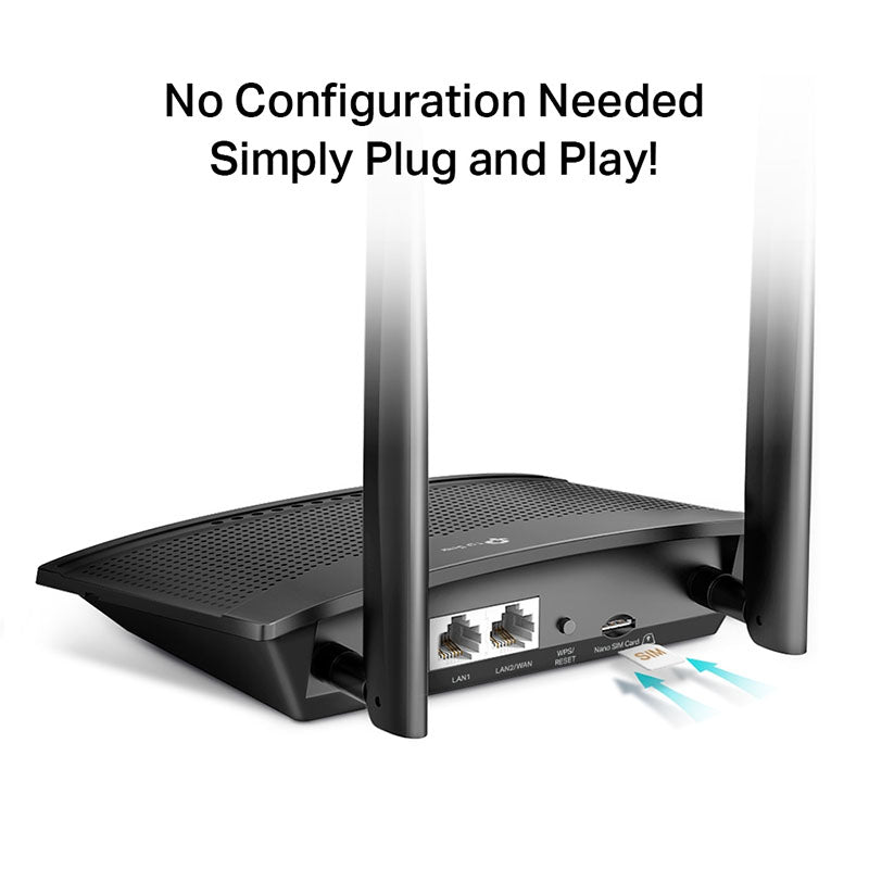TL-MR100 TP-Link 300 Mbps Wireless N 4G LTE Router