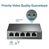 TL-SF1005P TP-Link 5-Port 10/100Mbps Desktop Switch with 4-Port PoE