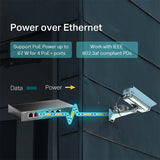 TL-SF1006P TP-Link 6-Port 10/100Mbps Desktop Switch with 4-Port PoE+