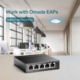 TL-SG1005LP TP-Link 5-Port Gigabit Desktop Switch with 4-Port PoE+