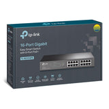 TL-SG1016PE TP-Link 16-Port Gigabit Easy Smart Switch with 8-Port PoE+