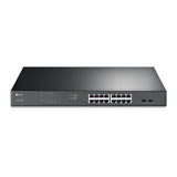 TL-SG1218MPE TP-Link 16-Port Gigabit Easy Smart PoE+ Switch with 2 SFP slots