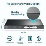 TL-SG1218MP TP-Link 18-Port Gigabit Rackmount Switch with 16 PoE+