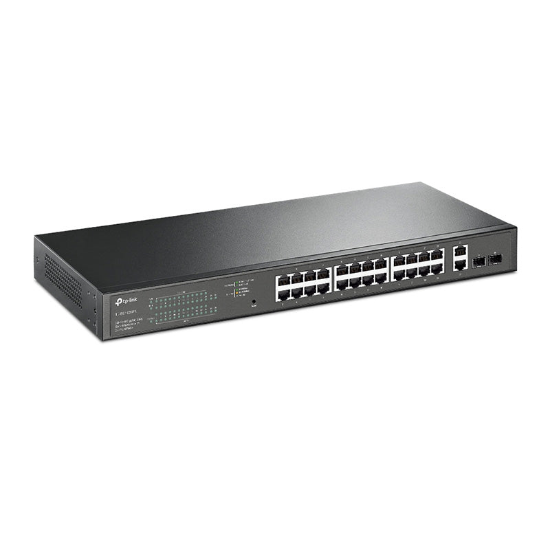 TL-SG1428PE TP-Link 28-Port Gigabit Easy Smart Switch with 24-Port PoE+