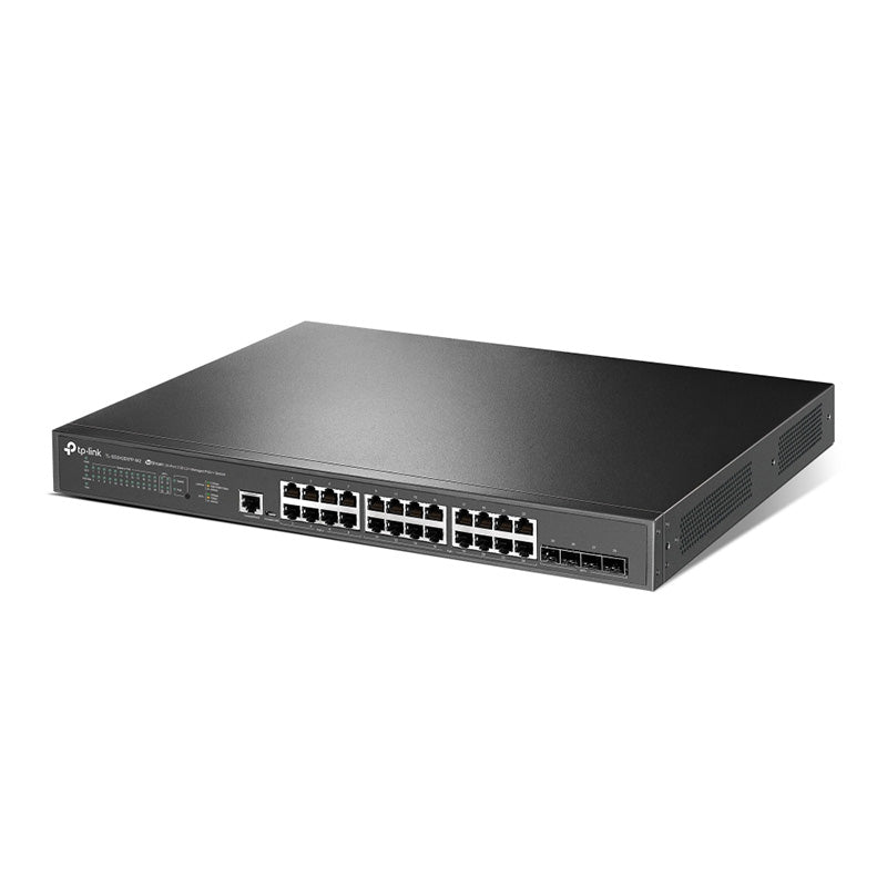 TL-SG3428XPP-M2 TP-Link JetStream 24-Port 2.5GBASE-T and 4-Port 10GE SFP+ L2+ Managed Switch