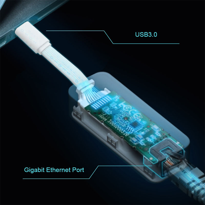 UE300C TP-Link USB Type-C to RJ45 Gigabit Ethernet Network Adapter