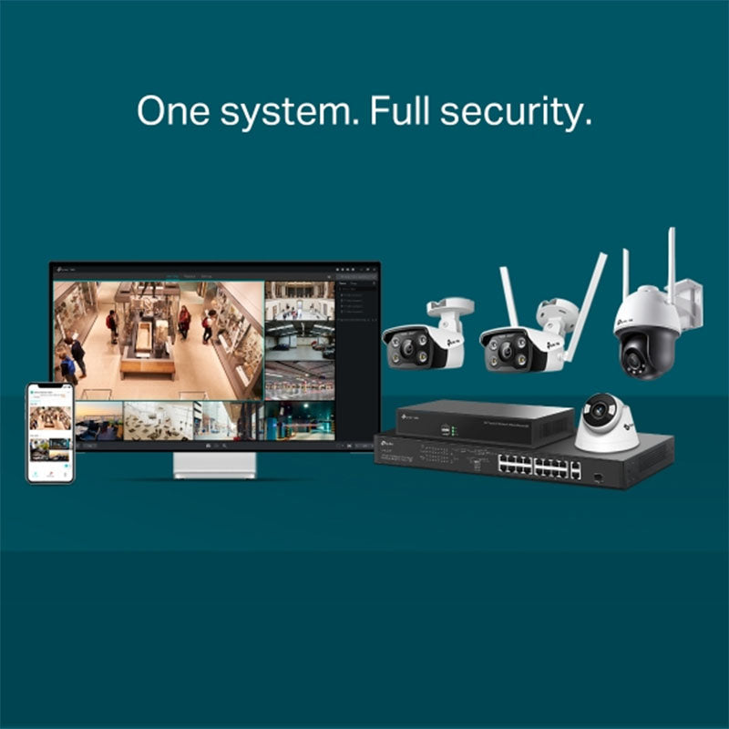 VIGI C340-W TP-Link VIGI 4MP Outdoor Full-Colour Wi-Fi Bullet Network Camera