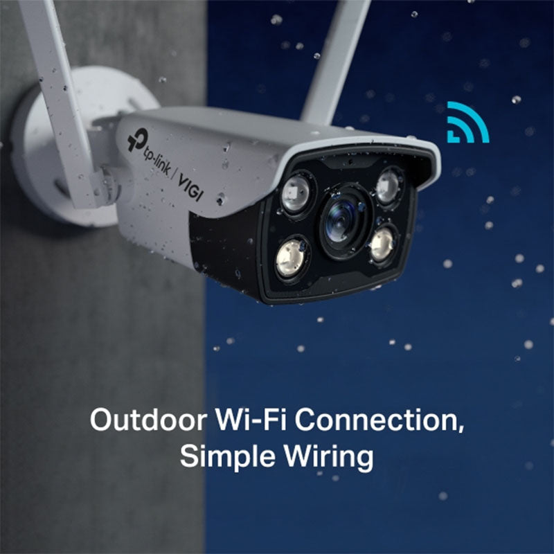 VIGI C340-W TP-Link VIGI 4MP Outdoor Full-Colour Wi-Fi Bullet Network Camera