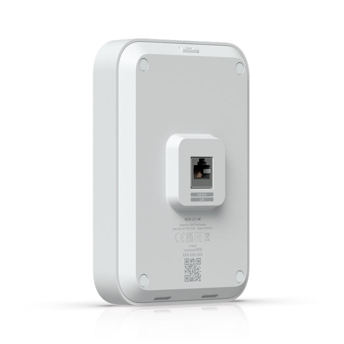 U7-IW – Ubiquiti UniFi U7 In‑Wall WiFi 7 Access Point (No PoE Injector)