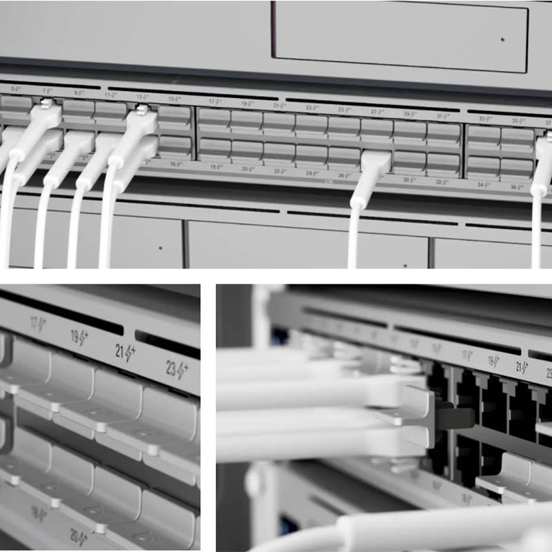 UACC-RJ45-Cover Ubiquiti Rack Mount RJ45 Dust Cover, 24-Pack
