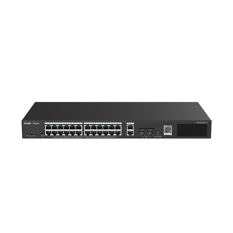 RG-ES228GS-P Ruijie Reyee 28-Port Gigabit Smart Cloud Managed PoE Switch