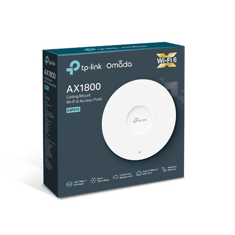 EAP610 TP-Link AX1800 Ceiling Mount WiFi6 Access Point