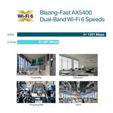 EAP670 TP-Link AX5400 Ceiling Mount WiFi6 Access Point