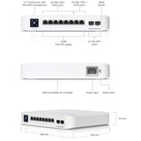USW-Pro-8-PoE Ubiquiti UniFi Switch Professional 8 PoE