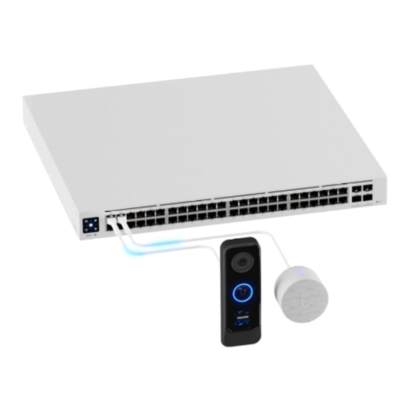 UVC-G4-Doorbell-Pro-PoE-Kit Ubiquiti UniFi G4 Doorbell Professional PoE Kit (Black)