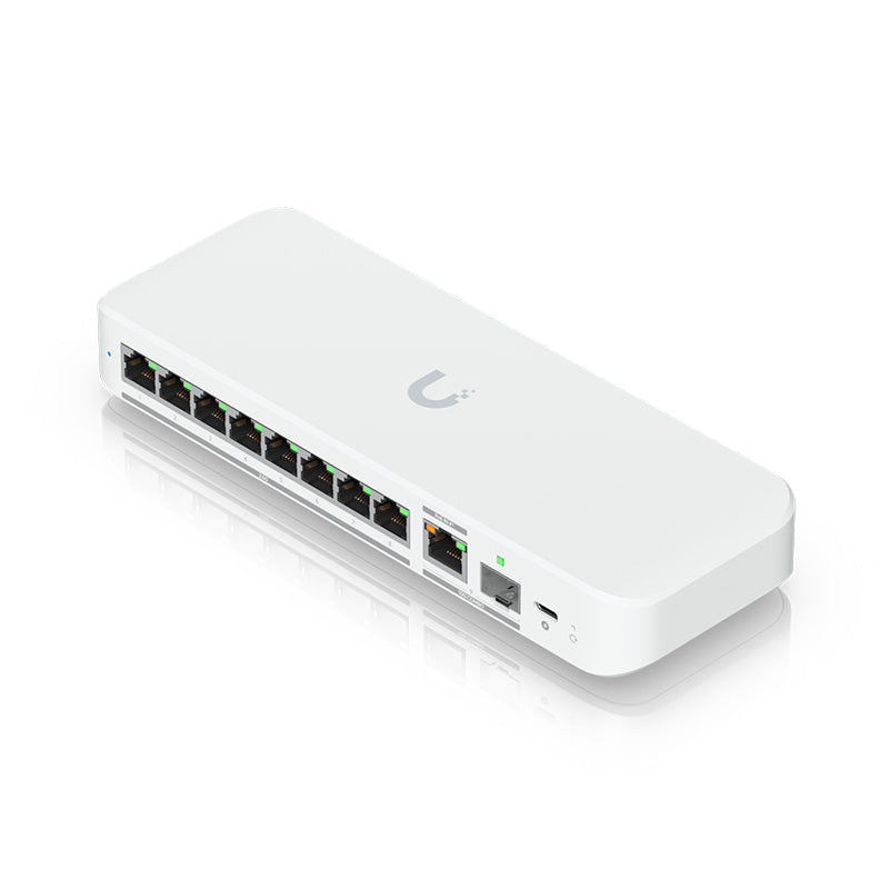 USW-Flex-2.5G-8 Ubiquiti UniFi Switch Flex 8 Port, 2.5GbE Switch (Non PoE)