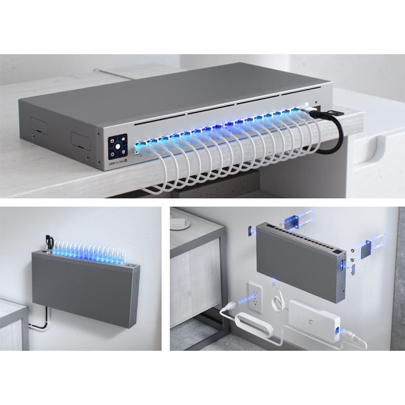 USW-Pro-Max-16-PoE (180W) Ubiquiti UniFi Switch Pro Max 16 Port PoE