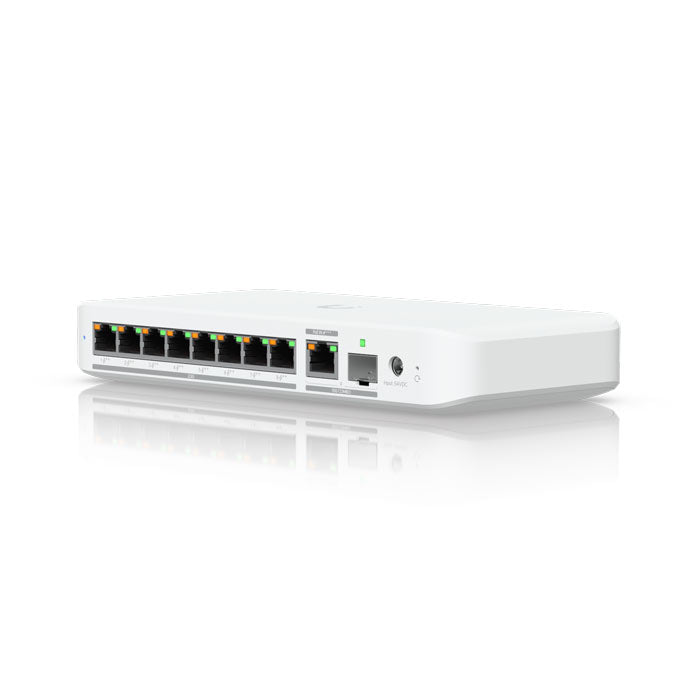 USW-Flex-2.5G-8-PoE Ubiquiti UniFi Switch Flex 8 Port, 2.5GbE PoE Switch (no PSU)